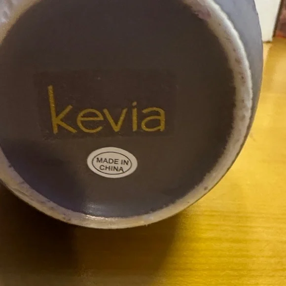 Kevia Brown Ceramic Jar with Wooden Lid - Picture 4 of 5